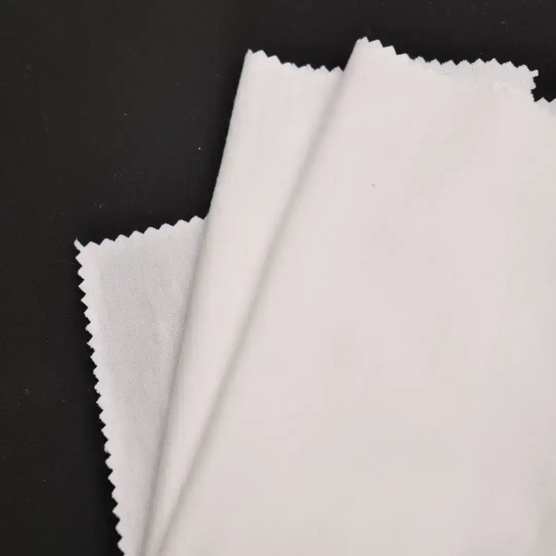 China Fabric for T-Shirt,Polo Shirt,Hoodie,Ladies Vest ,Men’s Vest  French Terry Knit Fabric Polyester Spandex White color buy from China wholesaler bulk order at wholesale price free worldwide shipping Alibaba