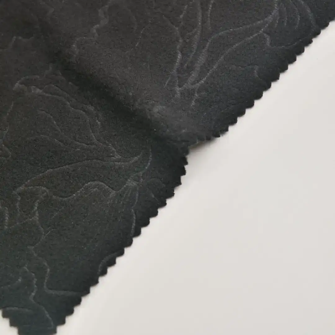 China Fabric for Jackets,Hoodie,Padded Jacket,Sweatshirt Polar Fleece Knit Fabric Polyester Black color buy from China wholesaler bulk order at wholesale price free worldwide shipping Alibaba