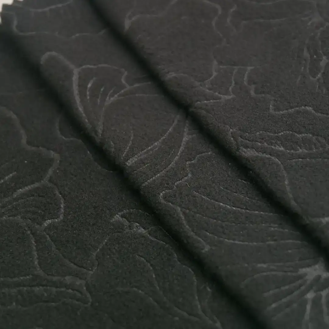 China Fabric for Jackets,Hoodie,Padded Jacket,Sweatshirt Polar Fleece Knit Fabric Polyester Black color buy from China wholesaler bulk order at wholesale price free worldwide shipping Alibaba