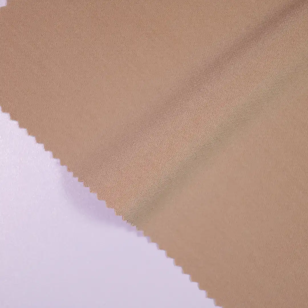 China Fabric for Pants,Blazer,Suit Polyester/Rayon Twill Woven Blended Fabric Polyester Rayon Spandex brown color buy from China wholesaler bulk order at wholesale price free worldwide shipping Alibaba