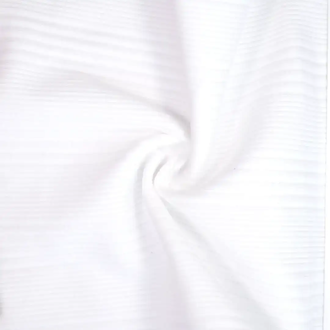 China Fabric for Tank Top,Hoodie,Sweatshirt Rib Knit Fabric Cotton Spandex white color buy from China wholesaler bulk order at wholesale price free worldwide shipping Alibaba