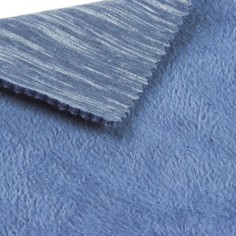 China Fabric for Hoodie,Sweatshirt Fleece Knit Fabric Cotton Polyester Spandex blend color buy from China wholesaler bulk order at wholesale price free worldwide shipping Alibaba