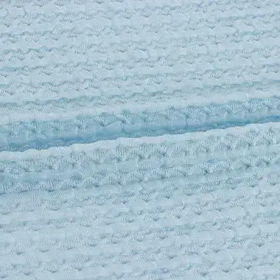 China Fabric for Open Cardigan ,Full-Zipper Cardigan  Weft Jacquard Knit Fabric Polyester Spandex Solid-Blue color buy from China wholesaler bulk order at wholesale price free worldwide shipping Alibaba