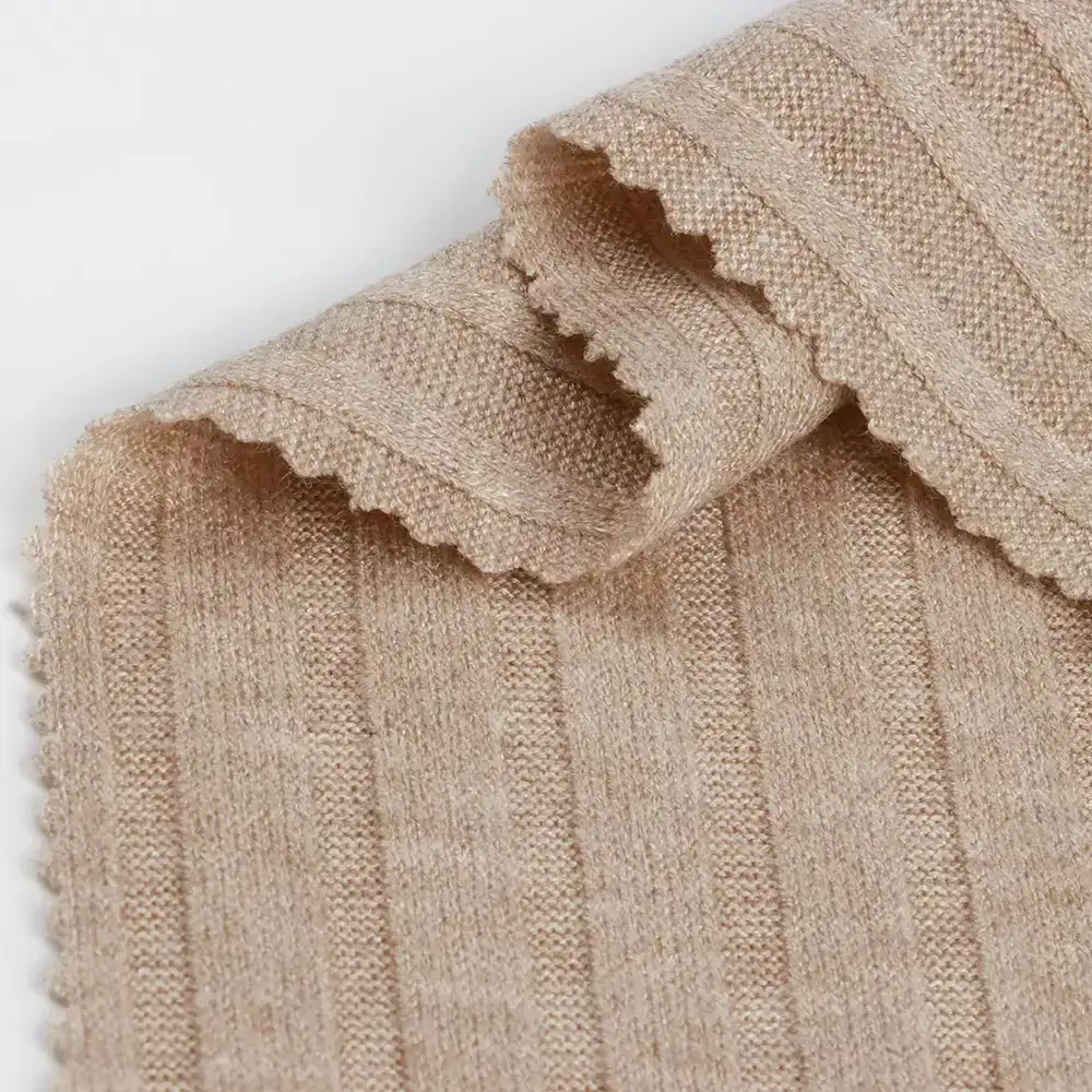 China Fabric for Tank Top,Hoodie,Ladies Vest ,Men’s Vest  Rib Knit Fabric Rayon Polyester Nylon Solid-Melange color buy from China wholesaler bulk order at wholesale price free worldwide shipping Alibaba