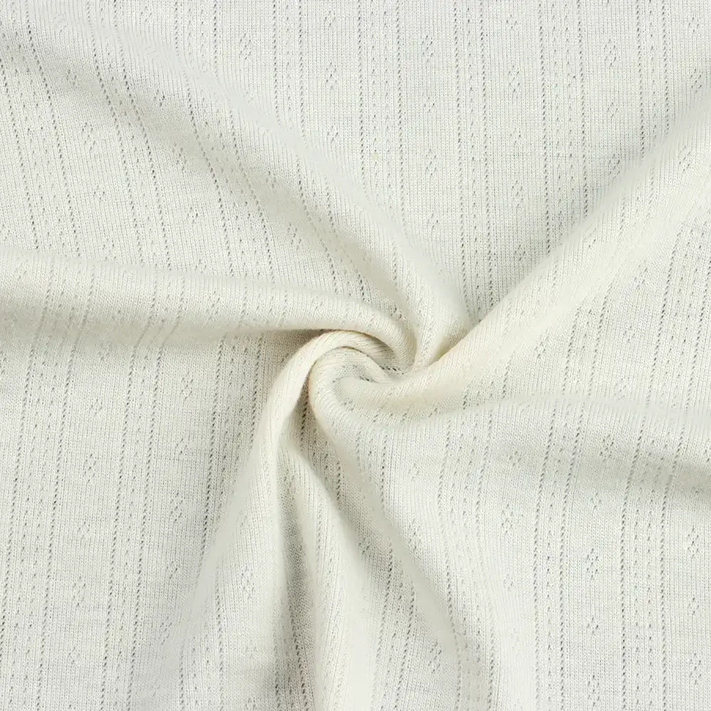 China Fabric for Tank Top,Ladies Vest  Weft Jacquard Knit Fabric Polyester Rayon Spandex Solid-Cream color buy from China wholesaler bulk order at wholesale price free worldwide shipping Alibaba