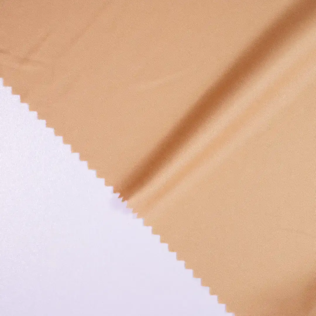 China Fabric for T-Shirt,Loungewear Single Jersey Knit Fabric Recycled Polyester BROWN color buy from China wholesaler bulk order at wholesale price free worldwide shipping Alibaba