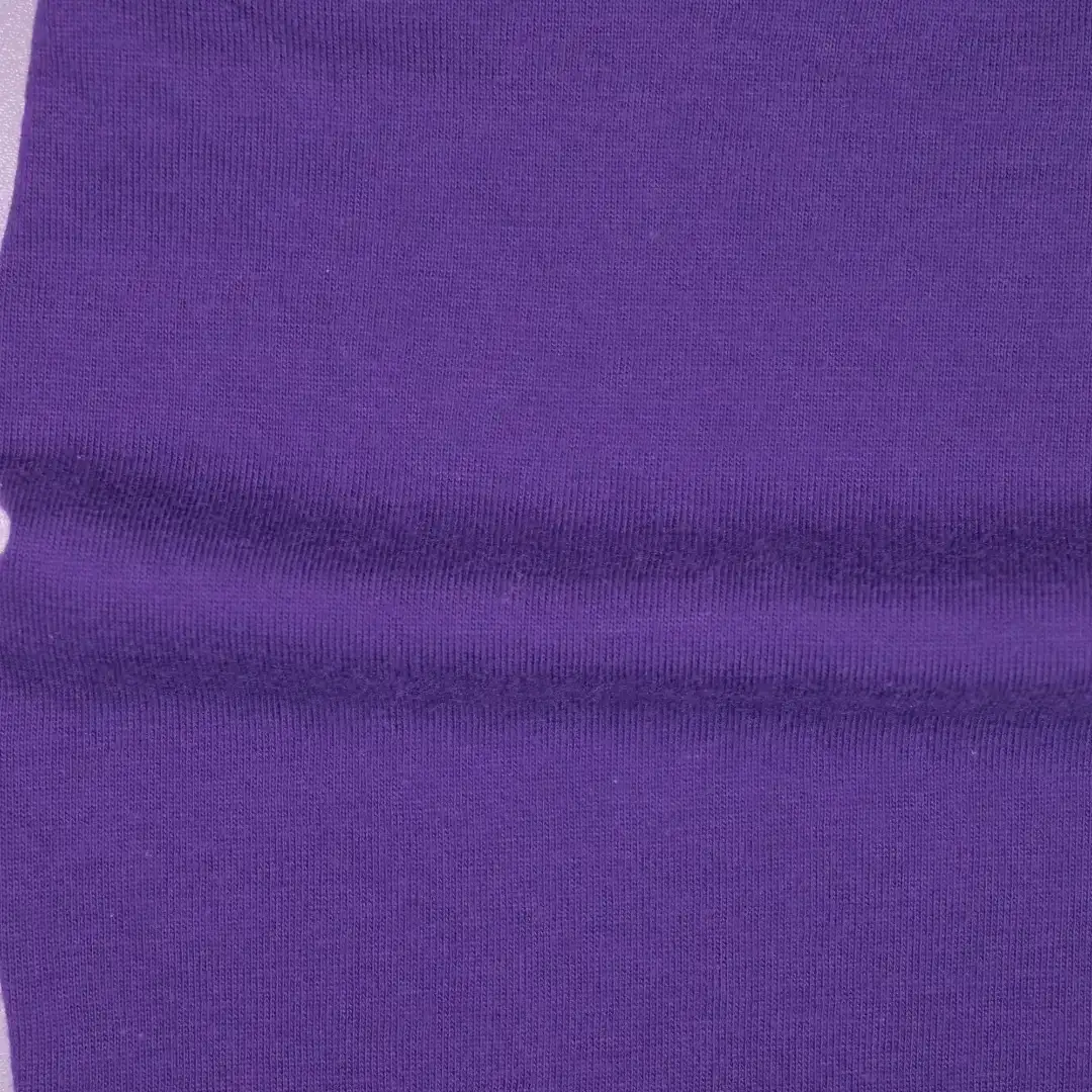 China Fabric for T-Shirt,Pajamas,Loungewear,Yoga Pants Single Jersey Knit Fabric Cotton Polyester PURPLE color buy from China wholesaler bulk order at wholesale price free worldwide shipping Alibaba