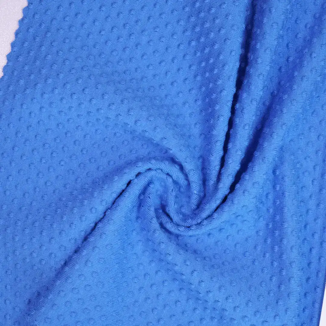 China Fabric for Jackets,Blazer,Hoodie Weft Jacquard Knit Fabric Rayon Spandex Solid-Blue color buy from China wholesaler bulk order at wholesale price free worldwide shipping Alibaba