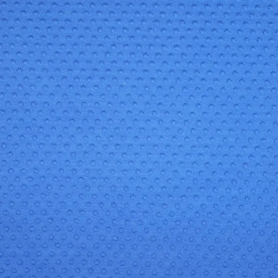 China Fabric for Jackets,Blazer,Hoodie Weft Jacquard Knit Fabric Rayon Spandex Solid-Blue color buy from China wholesaler bulk order at wholesale price free worldwide shipping Alibaba