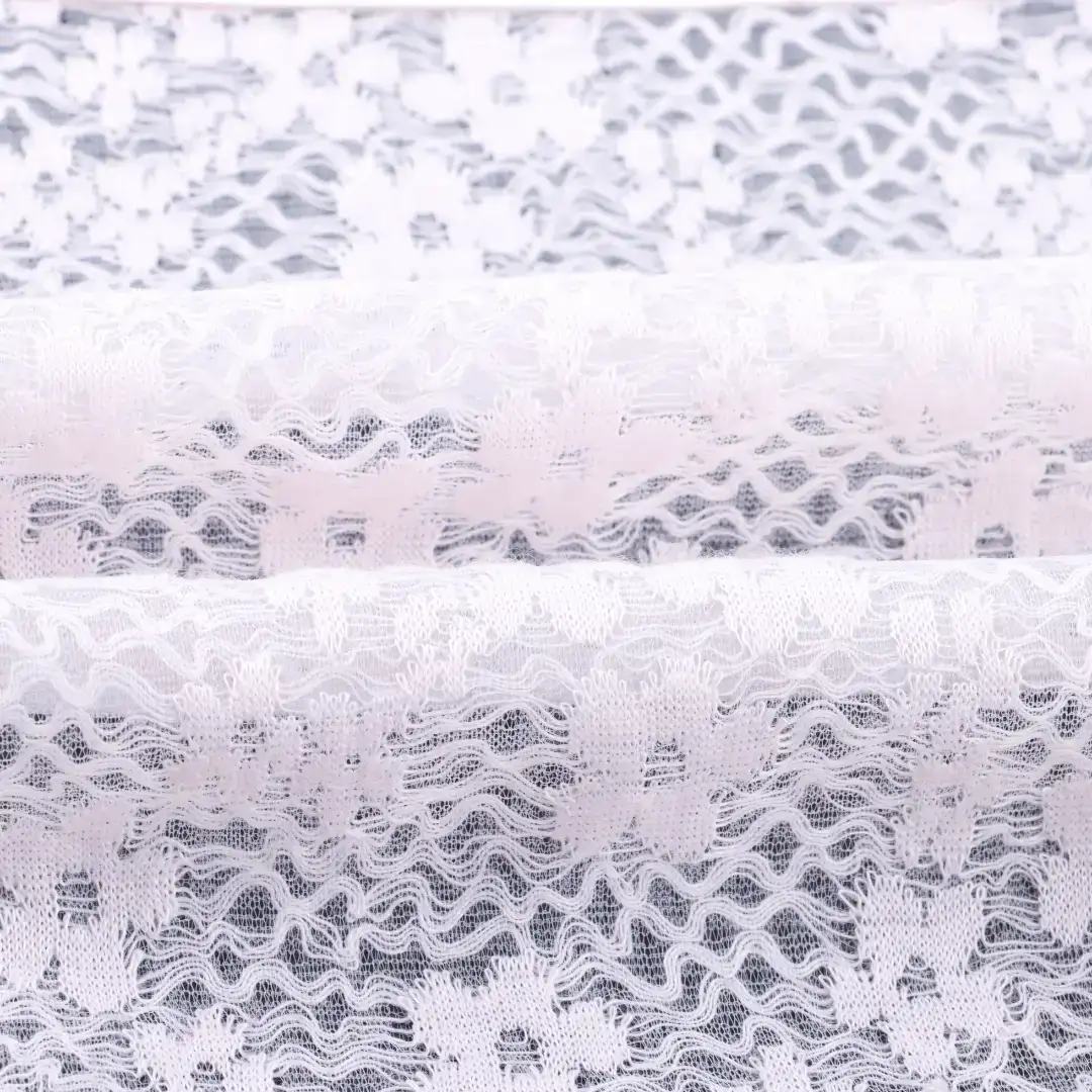 China Fabric for Blouse Weft Jacquard Knit Fabric Polyester PINK color buy from China wholesaler bulk order at wholesale price free worldwide shipping Alibaba