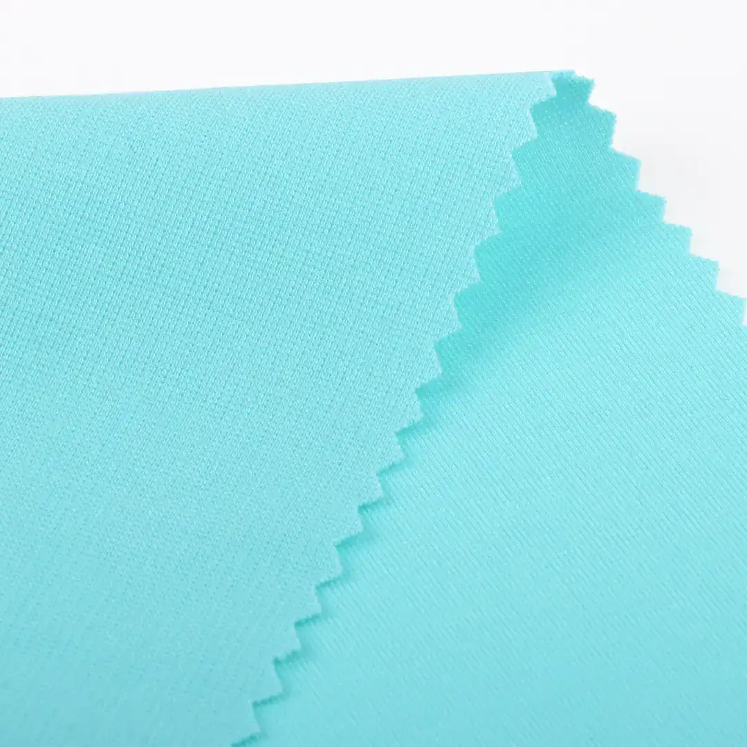 China Fabric for Blazer,Knitted Jacket ,Hoodie   Ponte Roma Knit Fabric Rayon Nylon Spandex BLUE color buy from China wholesaler bulk order at wholesale price free worldwide shipping Alibaba