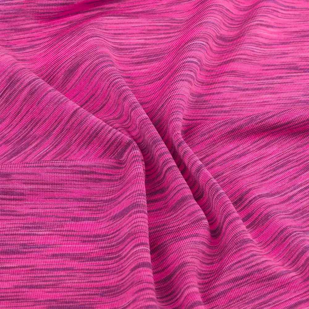 China Fabric for T-Shirt,Jogger,Yoga Clothes Single Jersey Knit Fabric Polyester Elastane pink color buy from China wholesaler bulk order at wholesale price free worldwide shipping Alibaba