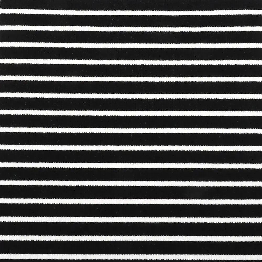 China Fabric for T-Shirt,Tank Top,Hoodie  ,Dresses (Pullover)  Rib Knit Fabric Polyester Rayon Elastane black/white color buy from China wholesaler bulk order at wholesale price free worldwide shipping Alibaba