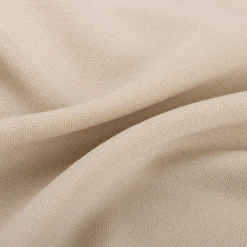 China Fabric for T-Shirt,Polo Shirt Single Jersey Knit Fabric Rayon Polyester off-white color buy from China wholesaler bulk order at wholesale price free worldwide shipping Alibaba