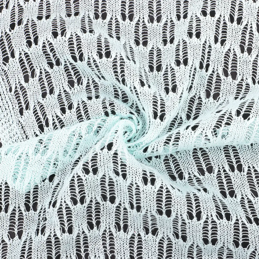 China Yarn  Ring Spun Regular Yarn Viscose Polyester Tiffany Blue color buy from China wholesaler bulk order at wholesale price free worldwide shipping Alibaba