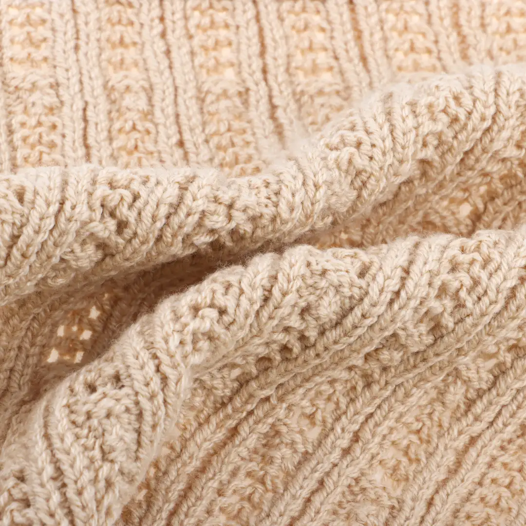 China Yarn for Round Neck Pullover (Sweater),Crew Neck Pullover (Sweater),Crop Top Pullover (Sweater) Ring Spun Regular Yarn Cotton Acrylic Cuban Sand color buy from China wholesaler bulk order at wholesale price free worldwide shipping Alibaba