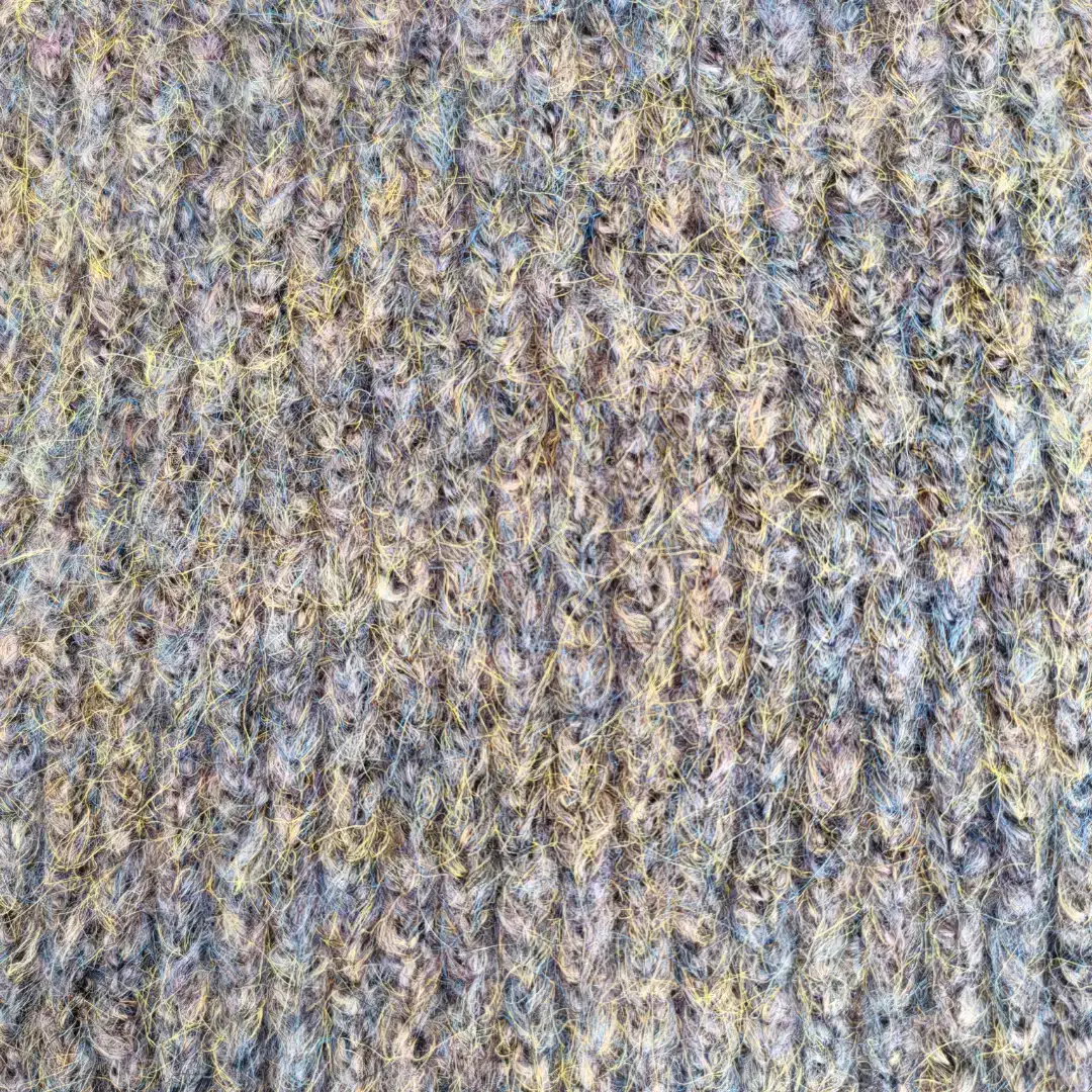 China Yarn for Open Cardigan (Sweater),Crop Top Pullover (Sweater),Skirt (Sweater) Mossy Yarn Fancy Yarn Polyester Acrylic Elastane 花紫 color buy from China wholesaler bulk order at wholesale price free worldwide shipping Alibaba