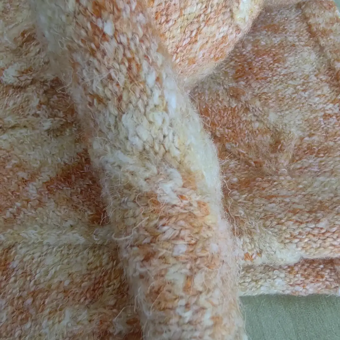 China Yarn for Skirt,Dresses (Cardigan Open) (Sweater),Dresses (Cardigan Button) (Sweater),Sweatshirt Mossy Yarn Fancy Yarn Cotton Acrylic Nylon Polyester Elastane 花桔 color buy from China wholesaler bulk order at wholesale price free worldwide shipping Alibaba