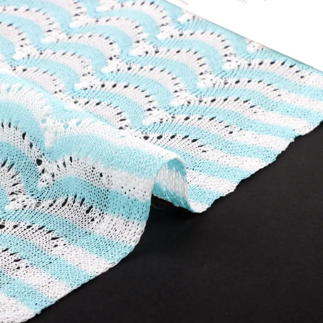 China Yarn for Polo Shirt,Blouse,Crop Top,Full-Zipper Cardigan (Sweater),Half-Zipper Cardigan (Sweater) Semi-Worsted Spun Regular Yarn Recycled Polyester Polyester Blue and white color buy from China wholesaler bulk order at wholesale price free worldwide shipping Alibaba