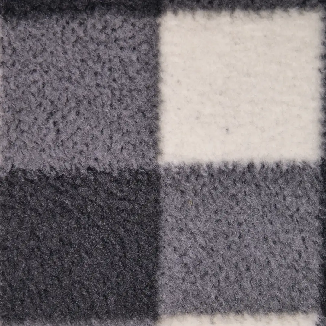 China Fabric for Crop Top Polar Fleece Knit Fabric Polyester white&black&grey color buy from China wholesaler bulk order at wholesale price free worldwide shipping Alibaba