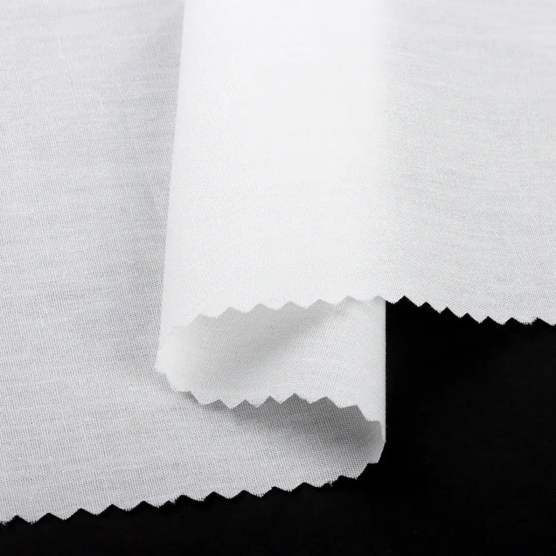 China Fabric for Skirt  Poplin Natural Woven Fabric Cotton White color buy from China wholesaler bulk order at wholesale price free worldwide shipping Alibaba