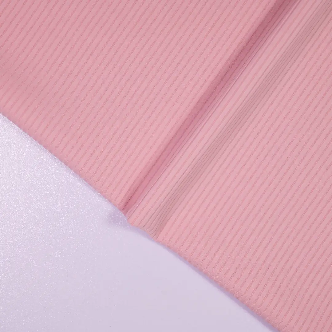 China Fabric for T-shirt ,Polo T-shirt ,Yoga Pants,Sports Bras Four-way Stretch (Bi-Stretch) Knit Fabric Polyester Spandex Pink color buy from China wholesaler bulk order at wholesale price free worldwide shipping Alibaba