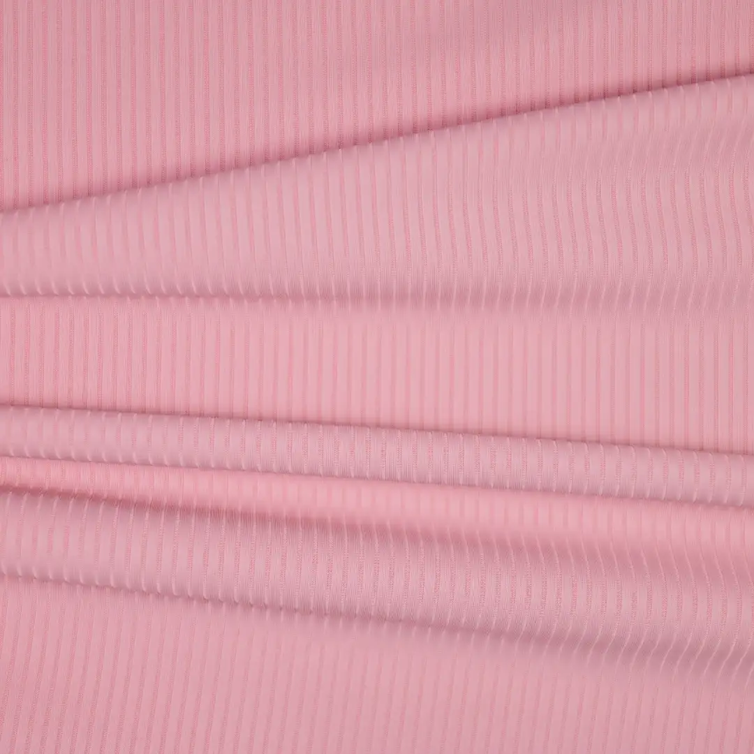 China Fabric for T-shirt ,Polo T-shirt ,Yoga Pants,Sports Bras Four-way Stretch (Bi-Stretch) Knit Fabric Polyester Spandex Pink color buy from China wholesaler bulk order at wholesale price free worldwide shipping Alibaba