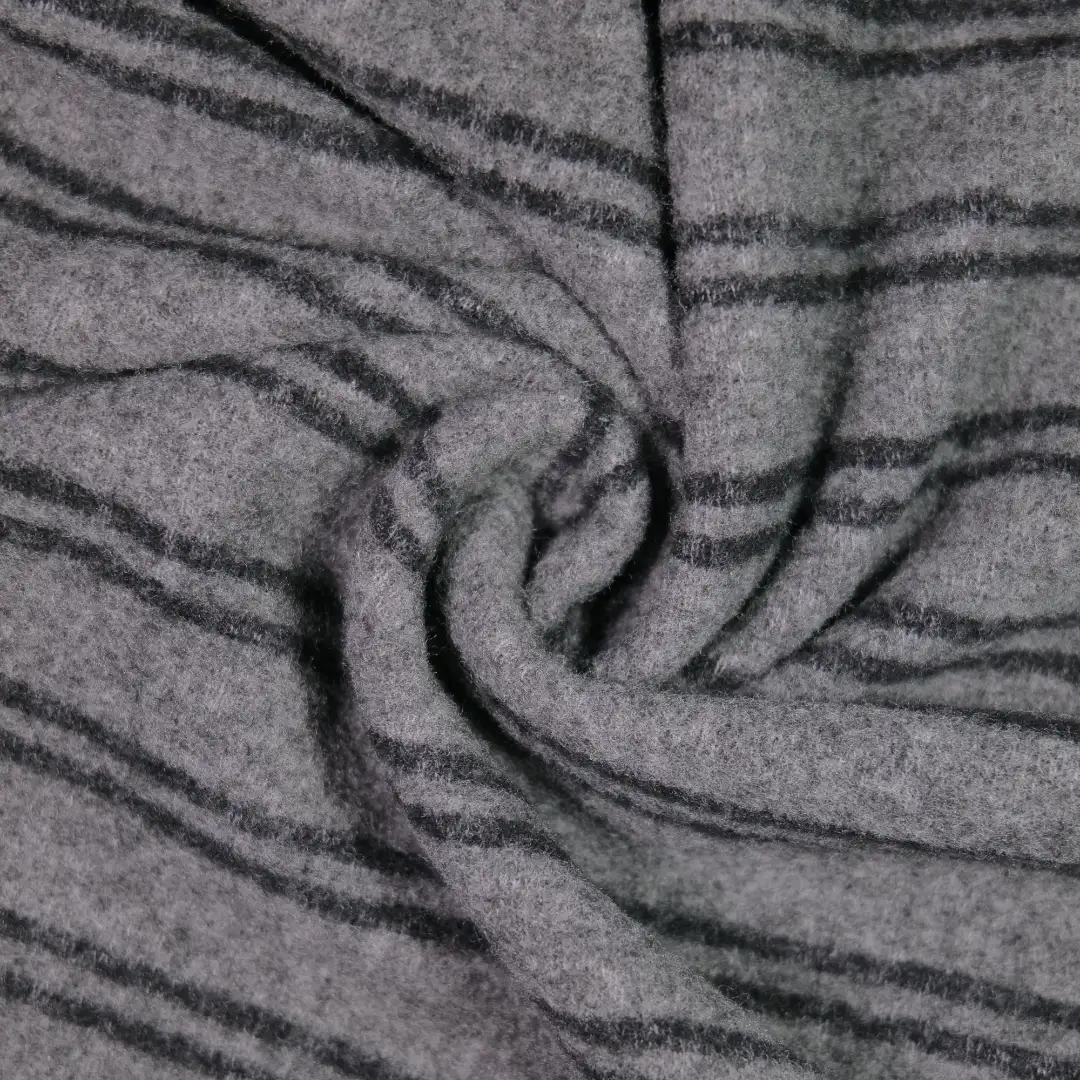 China Fabric for Jackets,Sweatshirt Fleece Knit Fabric Polyester Rayon Spandex Gray color buy from China wholesaler bulk order at wholesale price free worldwide shipping Alibaba