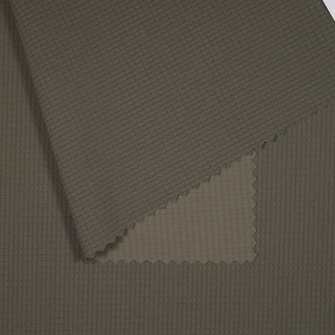 China Fabric for Shorts,Yoga Clothes,Swimsuits,Swim shorts,Sports Bras Jacquard Knit Fabric Polyester Spandex Dark green color buy from China wholesaler bulk order at wholesale price free worldwide shipping Alibaba