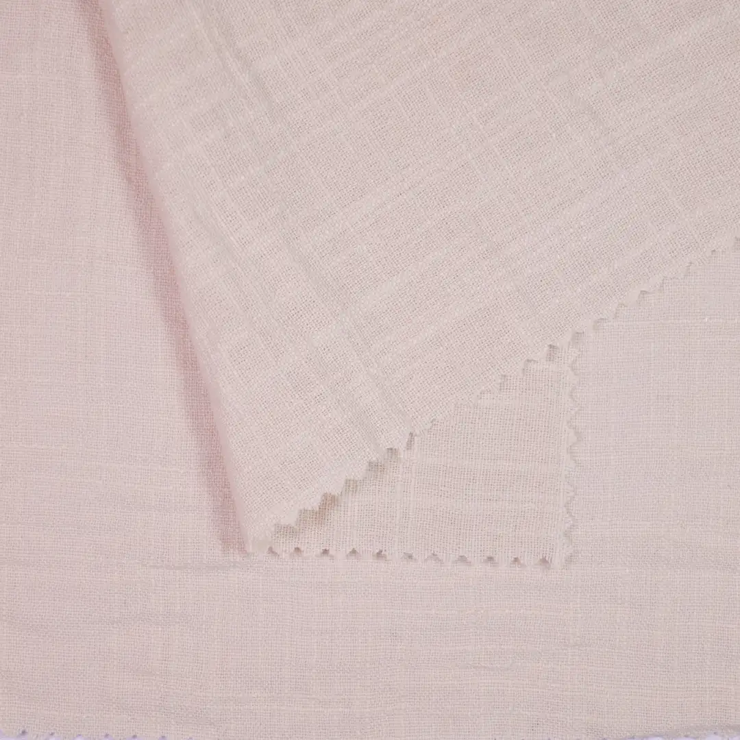 China Fabric for Shirt,Blouse,Over Shirt Slub Fabric Synthetic Woven Fabric Polyester Beige color buy from China wholesaler bulk order at wholesale price free worldwide shipping Alibaba