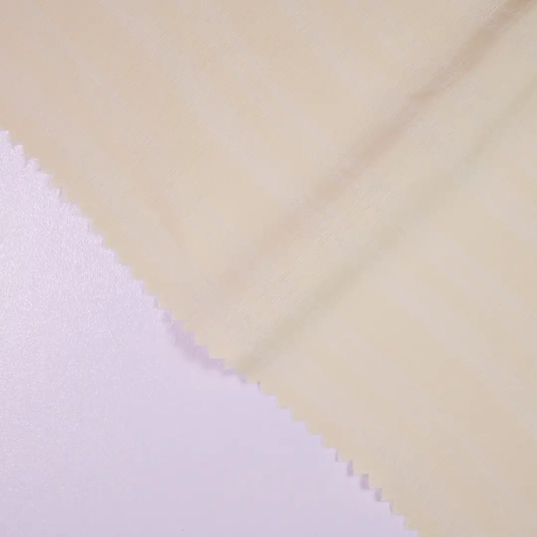 China Fabric for Blouse,Over Shirt Jacquard Woven Blended Fabric Rayon Polyester Beige color buy from China wholesaler bulk order at wholesale price free worldwide shipping Alibaba