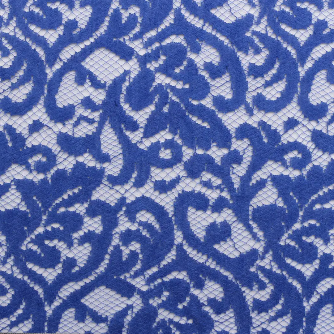 China Fabric for Shirt,Blouse,Skirt,Shirt Half Sleeve Button  Lace Knit Fabric Cotton Nylon blue color buy from China wholesaler bulk order at wholesale price free worldwide shipping Alibaba