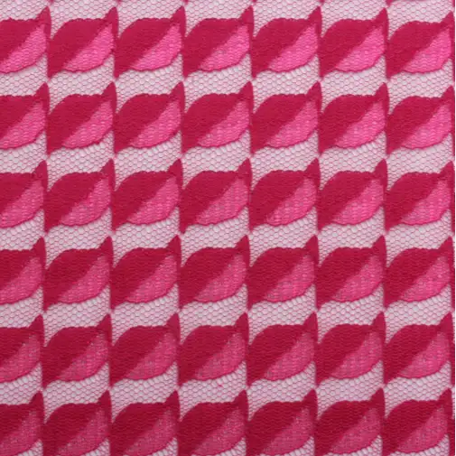 China Fabric for Blouse,Skirt,T-shirt ,Skirt  Lace Knit Fabric Cotton Nylon red color buy from China wholesaler bulk order at wholesale price free worldwide shipping Alibaba