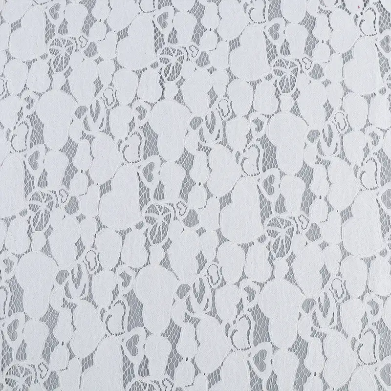 China Fabric for Shirt,T-Shirt,Blouse,Skirt  Lace Knit Fabric Nylon Cotton Rayon white color buy from China wholesaler bulk order at wholesale price free worldwide shipping Alibaba