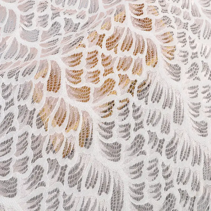 China Fabric for T-Shirt,Blouse,Skirt  Lace Knit Fabric Cotton Nylon Rayon pink color buy from China wholesaler bulk order at wholesale price free worldwide shipping Alibaba