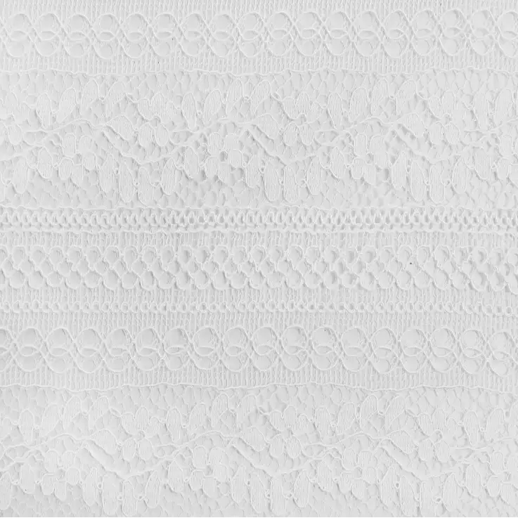 China Fabric for Shirt,Blouse,Skirt,Skirt  Lace Knit Fabric Cotton Nylon Rayon white color buy from China wholesaler bulk order at wholesale price free worldwide shipping Alibaba