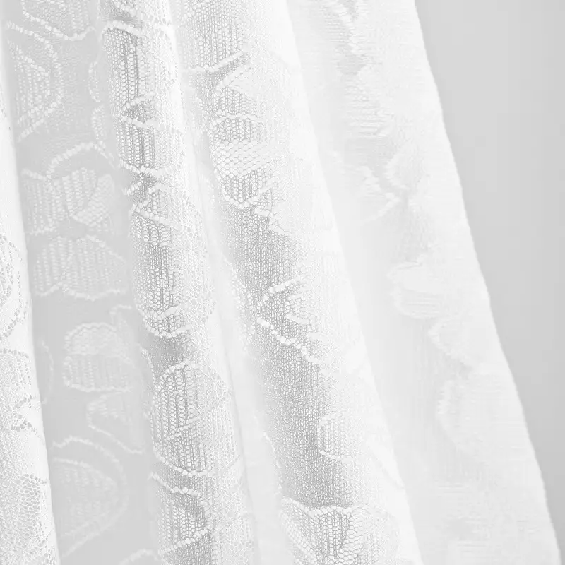 China Fabric for Shirt,Blouse,Skirt,Skirt  Lace Knit Fabric Polyester Spandex white color buy from China wholesaler bulk order at wholesale price free worldwide shipping Alibaba