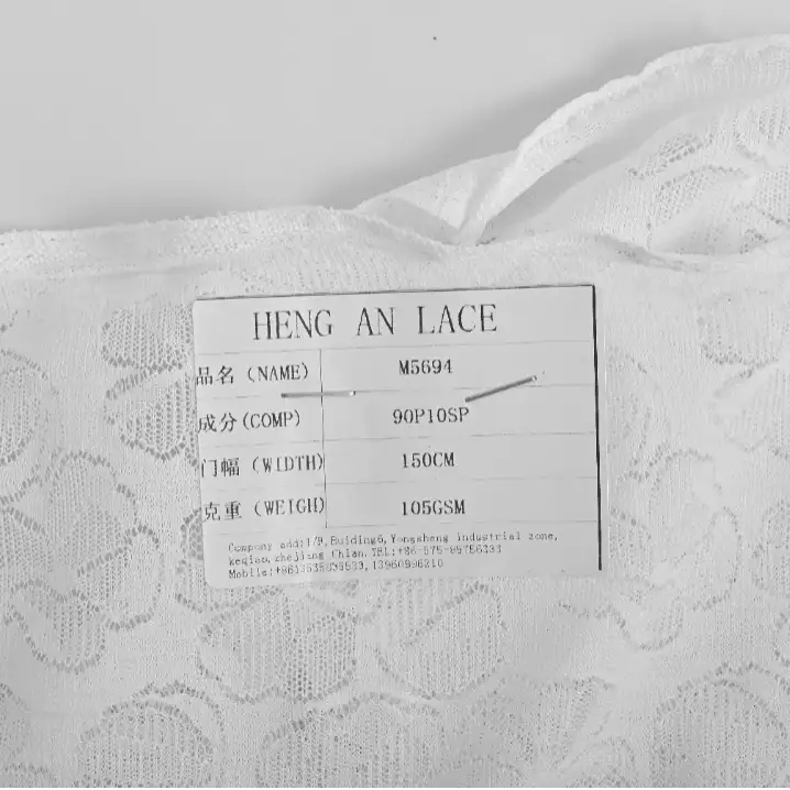 China Fabric for Shirt,Blouse,Skirt,Skirt  Lace Knit Fabric Polyester Spandex white color buy from China wholesaler bulk order at wholesale price free worldwide shipping Alibaba