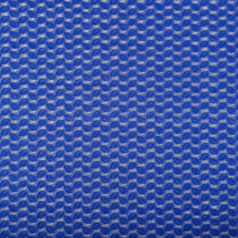 China Fabric for Polo Shirt,Blouse,Skirt,Shirt Long Sleeve Button ,Skirt  Lace Knit Fabric Cotton Nylon Rayon blue color buy from China wholesaler bulk order at wholesale price free worldwide shipping Alibaba