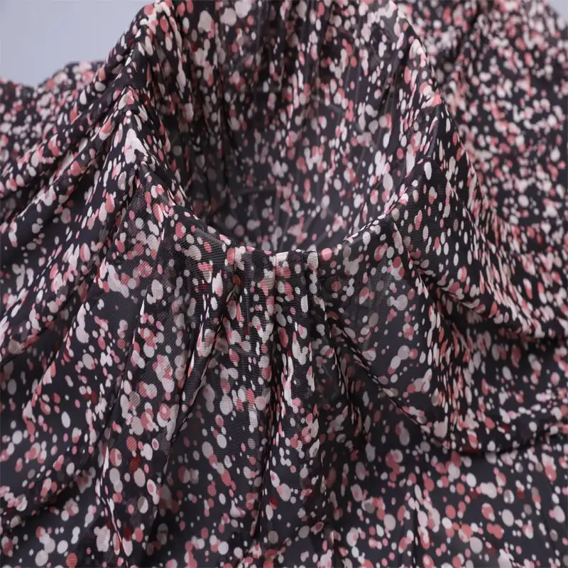 China Fabric for Blouse,Shirt Long Sleeve Button ,Dresses (Cardigan Button) ,Skirt  Lace Knit Fabric Polyester Spandex black color buy from China wholesaler bulk order at wholesale price free worldwide shipping Alibaba