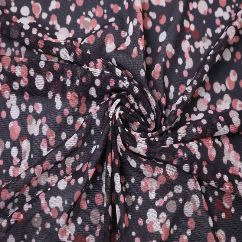 China Fabric for Blouse,Shirt Long Sleeve Button ,Dresses (Cardigan Button) ,Skirt  Lace Knit Fabric Polyester Spandex black color buy from China wholesaler bulk order at wholesale price free worldwide shipping Alibaba