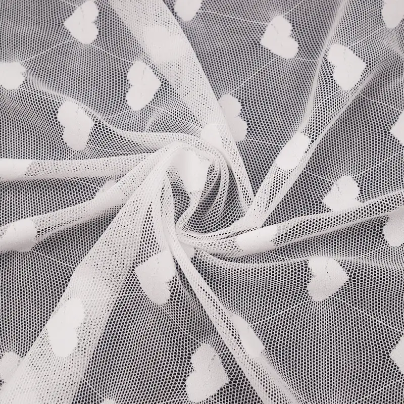 China Fabric for Polo Shirt,Blouse,Skirt,Skirt  Lace Knit Fabric Nylon Spandex white color buy from China wholesaler bulk order at wholesale price free worldwide shipping Alibaba