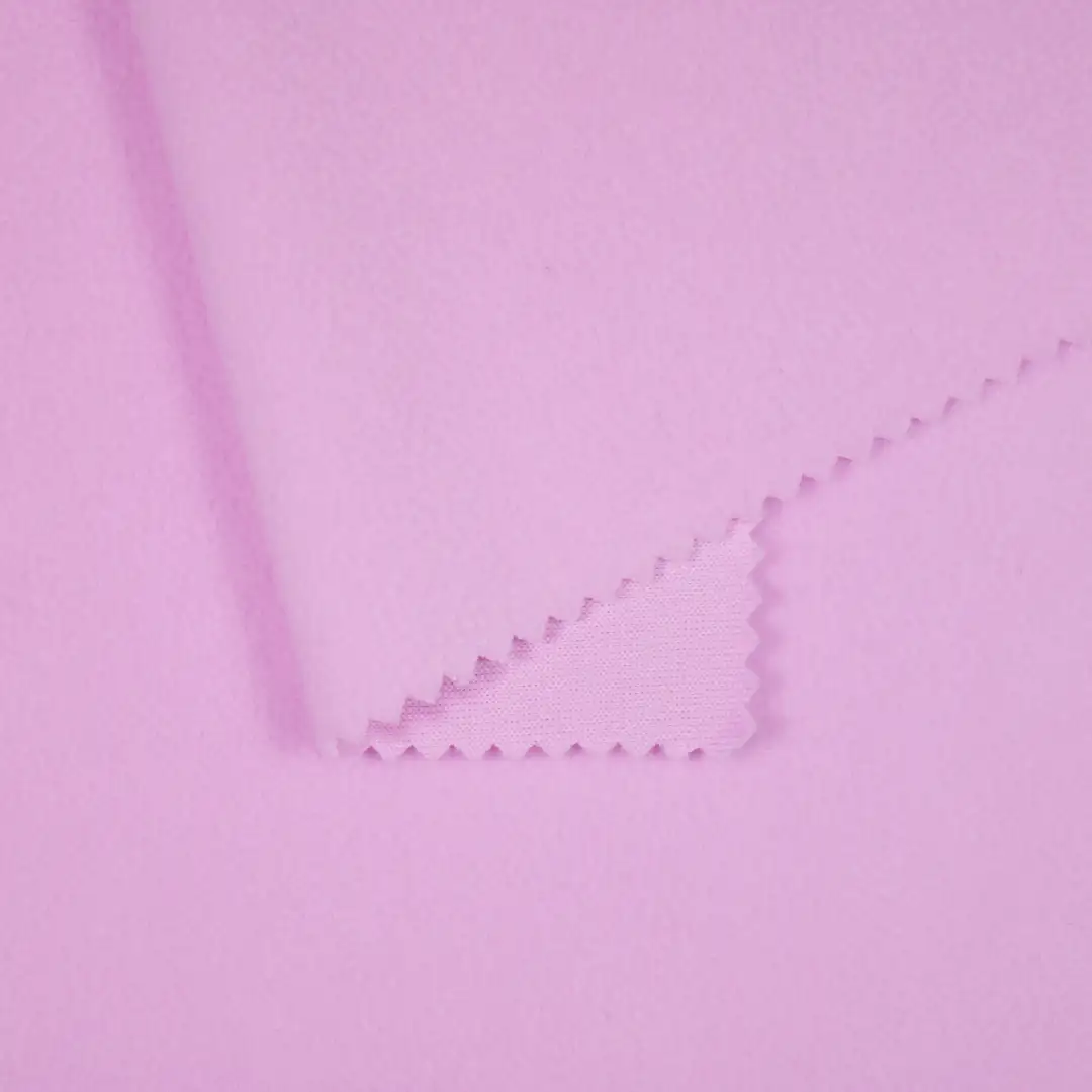 China Fabric for Jackets,Hoodie  ,Loungewear,Sweatshirt Polar Fleece Knit Fabric Polyester pink color buy from China wholesaler bulk order at wholesale price free worldwide shipping Alibaba