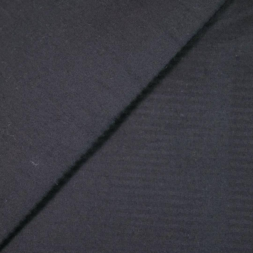 China Fabric for Interlining TC Poplin Woven Blended Fabric Polyester Cotton Black color buy from China wholesaler bulk order at wholesale price free worldwide shipping Alibaba