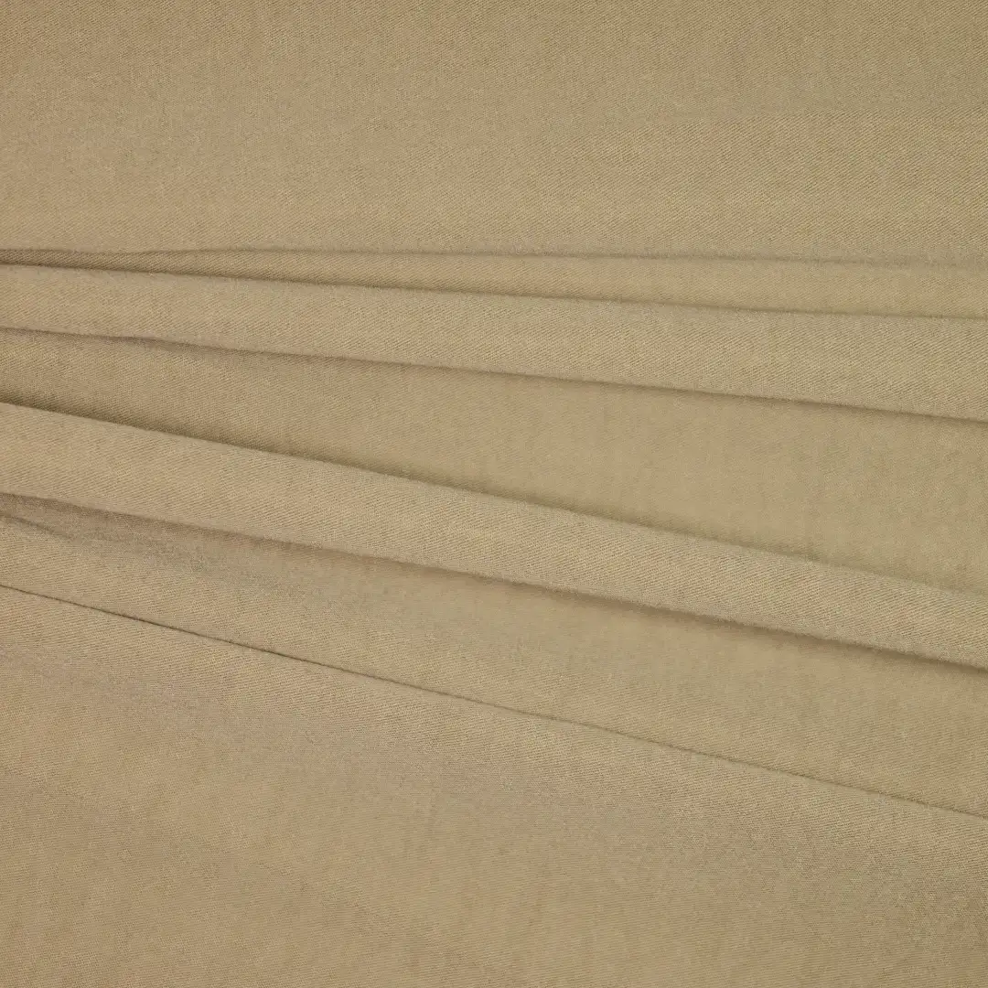 China Fabric for Shirt,Shirt Half Sleeve Button ,Women's Pants  Twill Synthetic Woven Fabric Polyester Khaki color buy from China wholesaler bulk order at wholesale price free worldwide shipping Alibaba