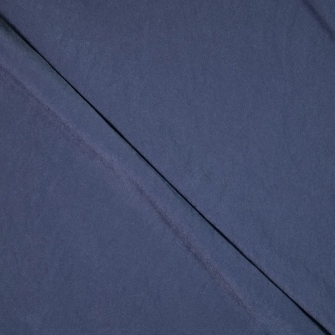 China Fabric for Shirt,Blouse,Crop Top,Shorts Polyester Crinkle Fabric Synthetic Woven Fabric Polyester Navy color buy from China wholesaler bulk order at wholesale price free worldwide shipping Alibaba