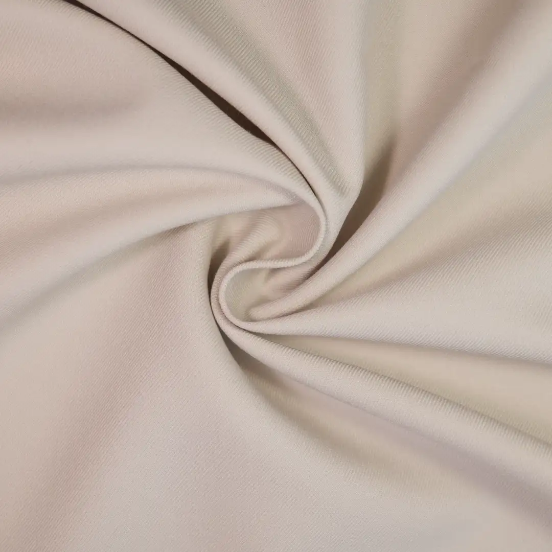 China Fabric for Shirt,Pants,Blouse,Crop Top Polyester/Rayon Twill Woven Blended Fabric Polyester Rayon Spandex Bisque color buy from China wholesaler bulk order at wholesale price free worldwide shipping Alibaba