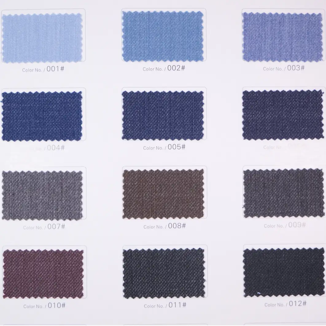 China Fabric for Shirt,Pants,Suit Trouser,Blouse,Crop Top,Women's Pants  Polyester/Rayon Plain Woven Blended Fabric Polyester Rayon Spandex Blue color buy from China wholesaler bulk order at wholesale price free worldwide shipping Alibaba