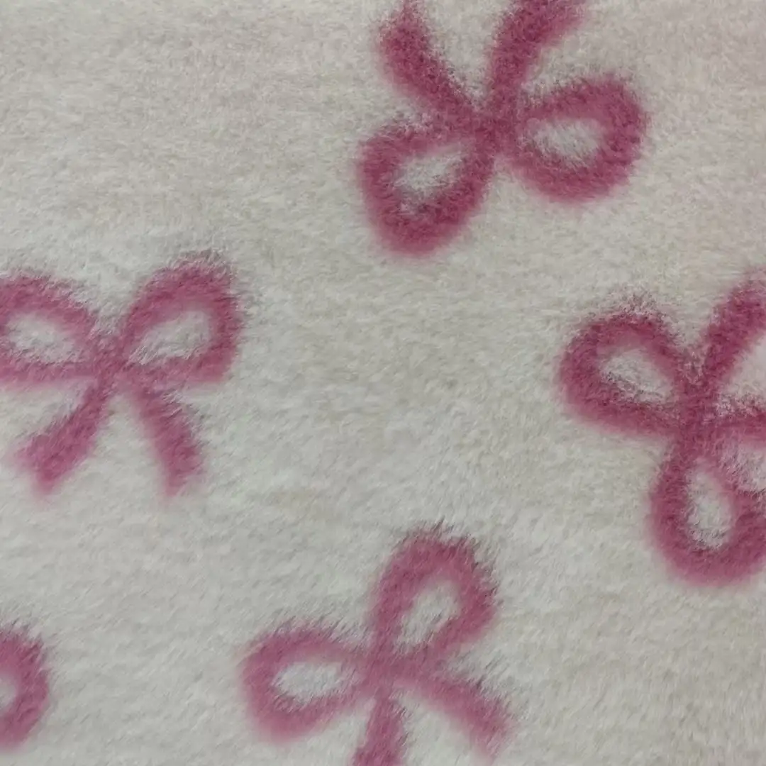 China Fabric for Jackets,Tank Top,Hoodie,Padded Jacket Tricot Brush Knit Fabric Polyester pink color buy from China wholesaler bulk order at wholesale price free worldwide shipping Alibaba