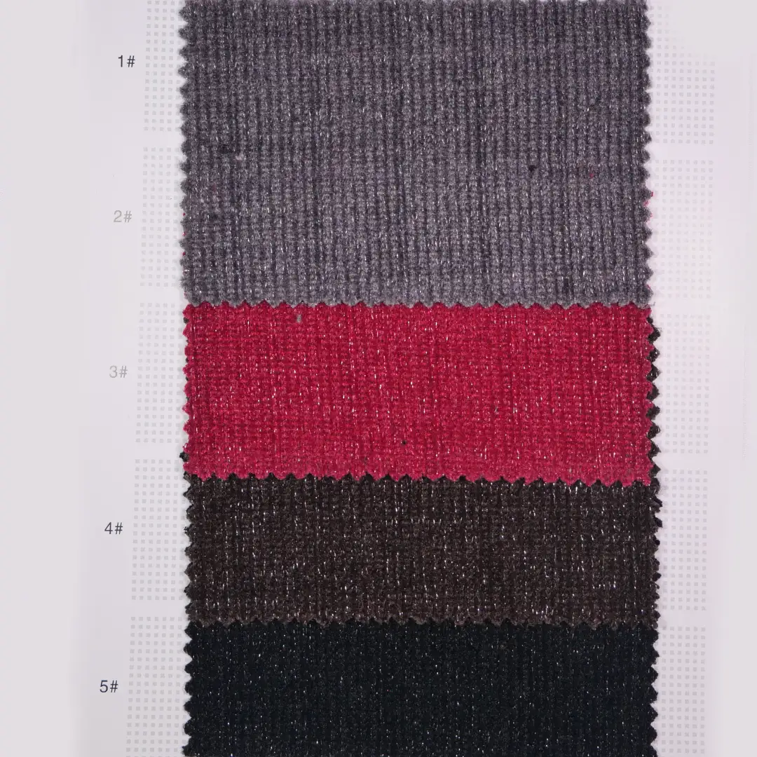 China Fabric for Hoodie  ,Knitted Trousers ,Sweatshirt knitted Corduroy Knit Fabric Polyester Spandex Brown color buy from China wholesaler bulk order at wholesale price free worldwide shipping Alibaba